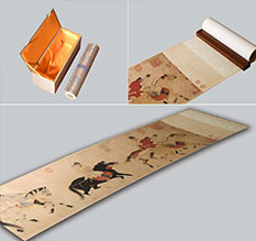 灌云馆藏书画复制博物馆书画复制服务