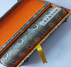 灌云书画装裱案例